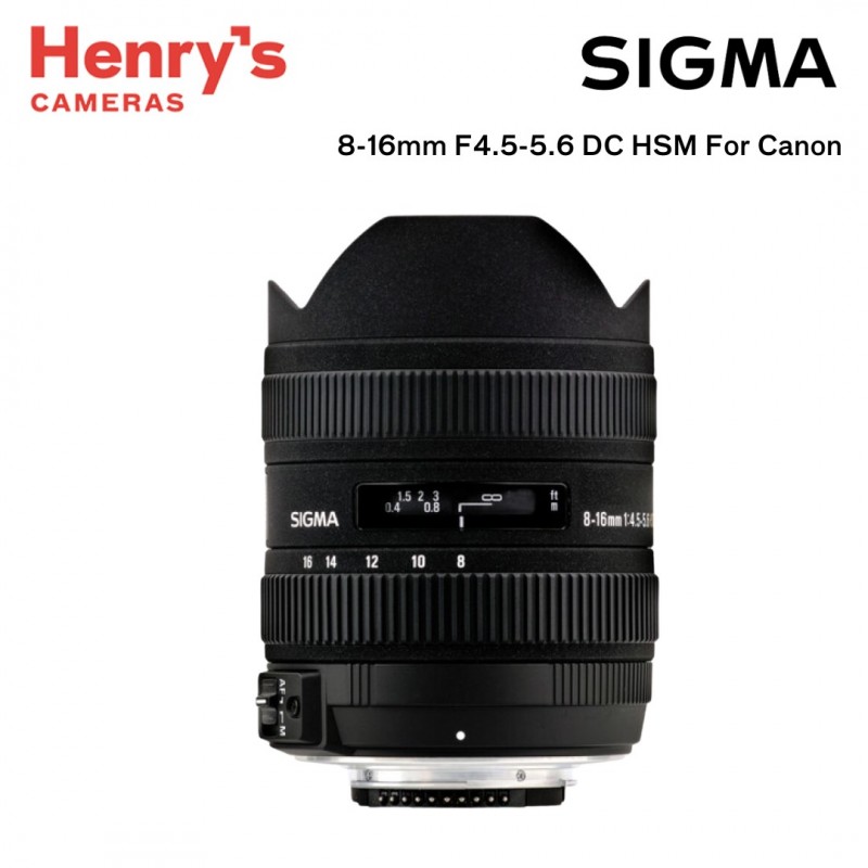 Sigma 8-16mm F/4.5-5.6 DC HSM Canon